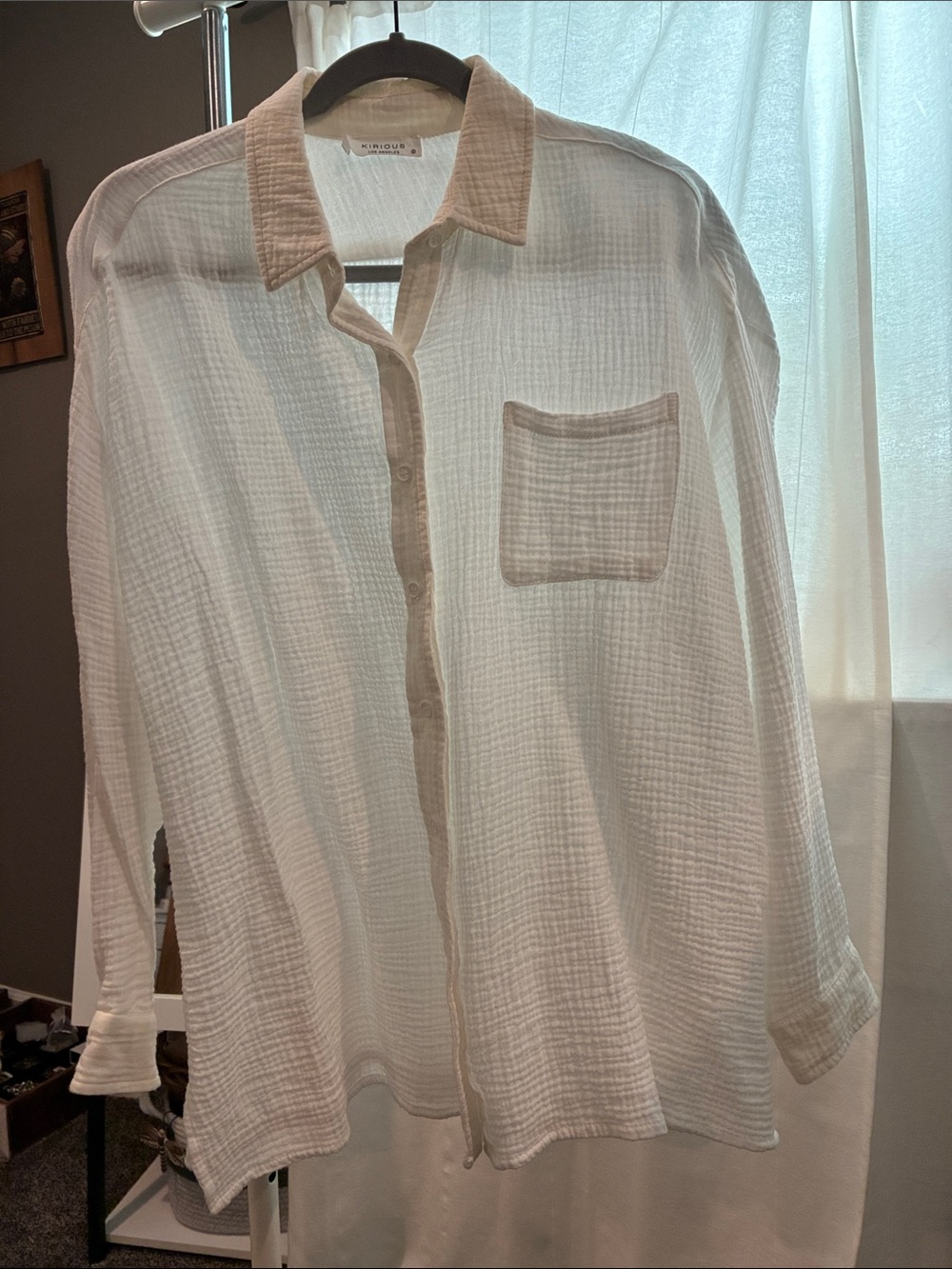White Gauze Shirt